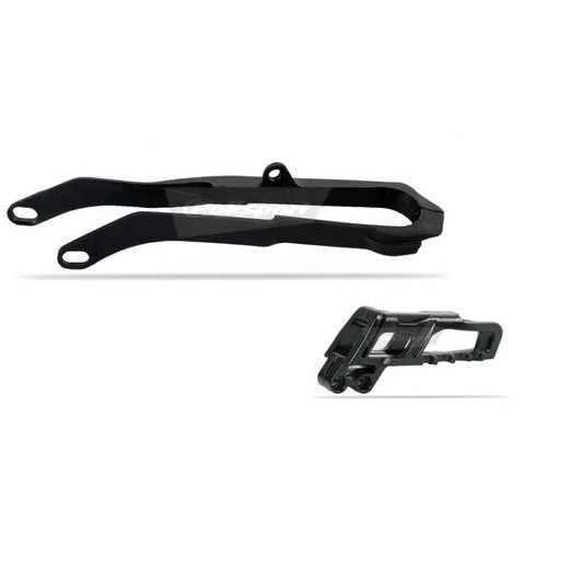 Chain guide / slider kit POLISPORT 90592 schwarz