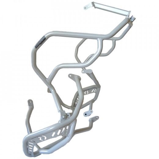 Motor Schutzrahmen RDMOTO CF120S silber upper + lower