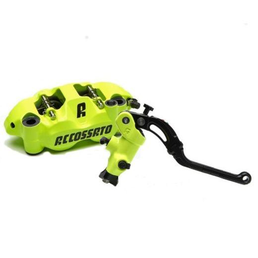 Brake master cylinder ACCOSSATO Painted 16x16 schwarz