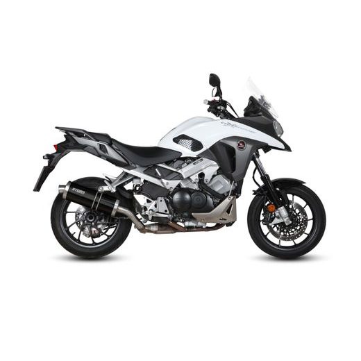 Auspuffendstück STORM OVAL H.058.LX2B Steel black