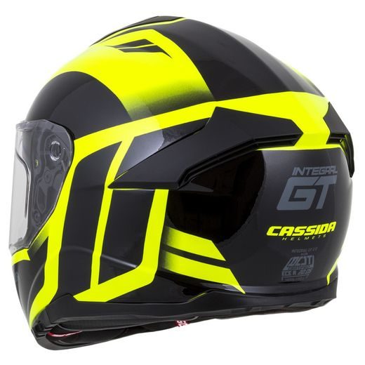 Full face helmet CASSIDA Integral GT 2.0 Ikon fluo yellow/ black S