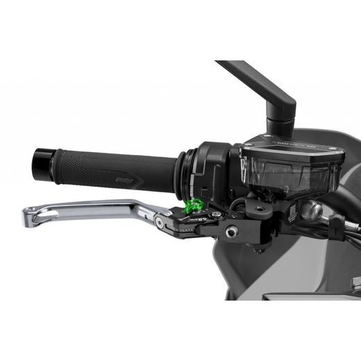 Bremsehebel ohne Adapter PUIG 4.0 4110YV foldable titan/green