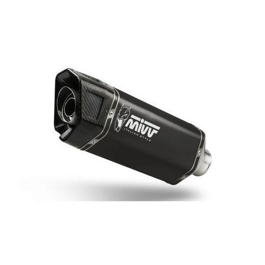 Auspuff komplett 2x1 MIVV SR-1 Y.080.LR1XB schwarz