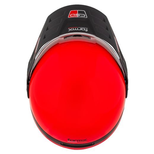 Motocross Helmet CASSIDA FORMX JAWA ROTAX red/ white/ gold/ black matt peak M