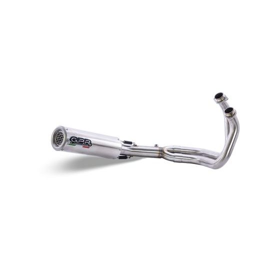 Auspuff komplett GPR M3 INOX CO.Y.217.M3.INOX Brushed Stainless steel including removable db killer and catalyst