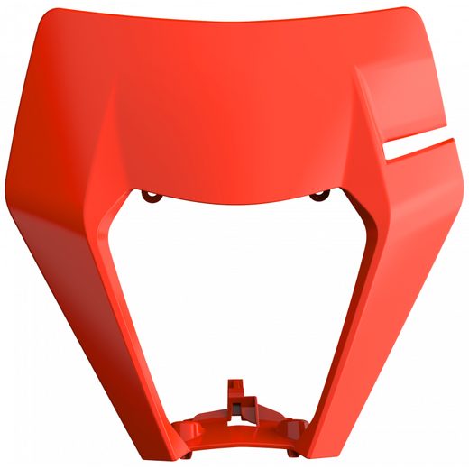 Headlight Mask POLISPORT 8666800006 orange ktm16
