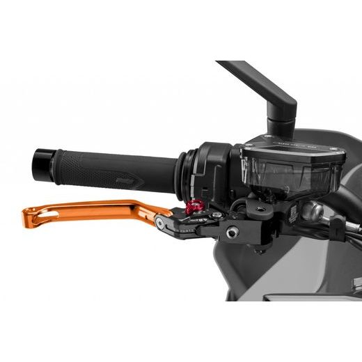 Bremsehebel ohne Adapter PUIG 4.0 4110TR foldable orange/red