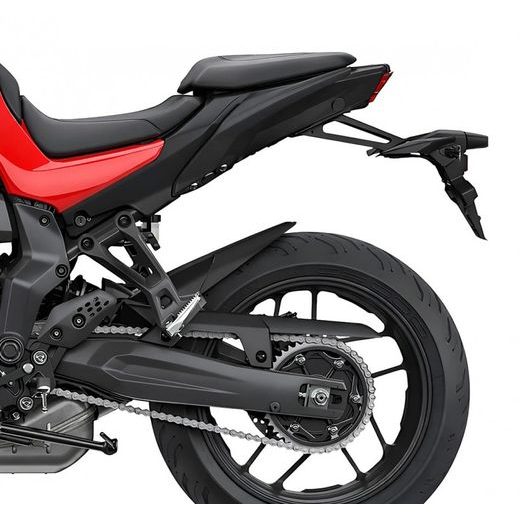 Rear fender extension PUIG 22895J schwarz matt