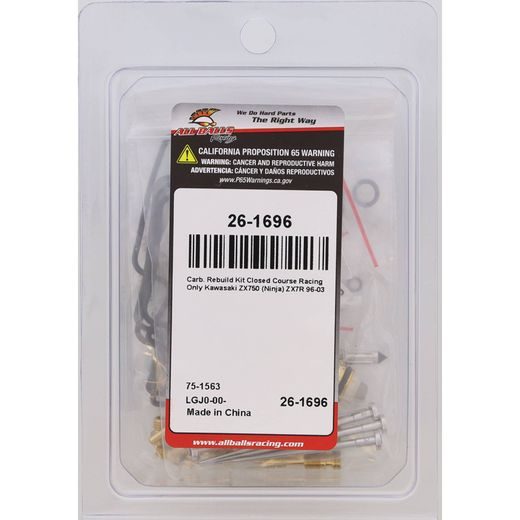 Carburetor Rebuild Kit All Balls Racing CARK26-1696