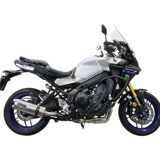 Auspuff komplett GPR DUAL E5.CO.Y.230.CAT.DUAL.IO Brushed Stainless steel including removable db killer and catalyst