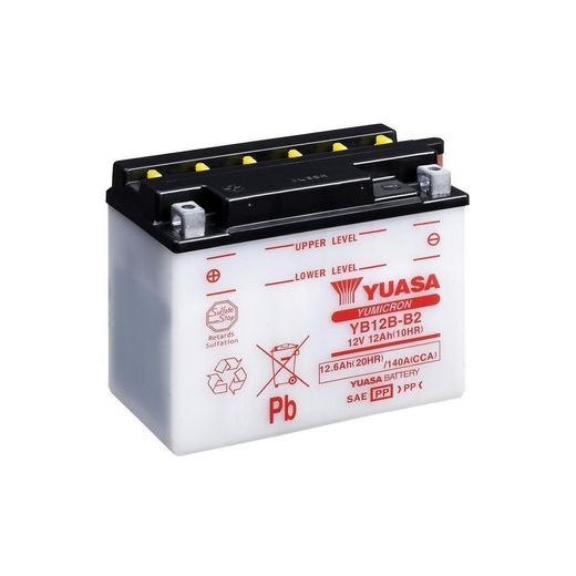 Yumicron battery NO ACID YUASA YB12B-B2