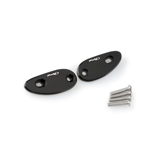 Mirrors caps PUIG 3843N schwarz