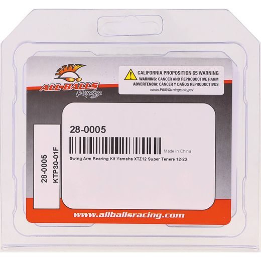Swing Arm Bearing Kit All Balls Racing SAB28-0005