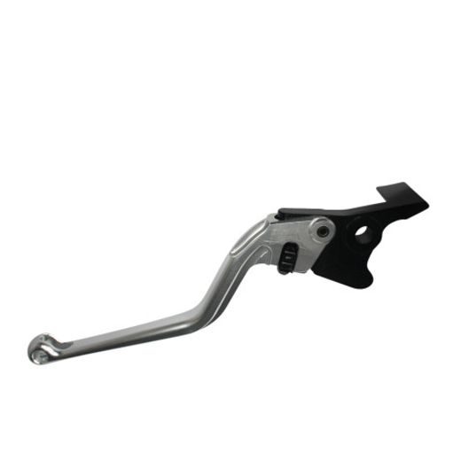 Clutch Lever ACCOSSATO fixed CNC-worked aluminium, silver