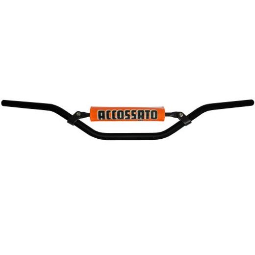 Lenker ACCOSSATO aluminium, 22 mm schwarz