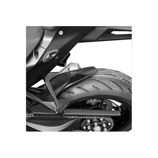 Rear fender extension PUIG 20479J schwarz matt