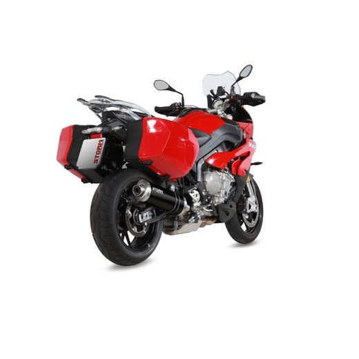 Auspuffendstück STORM OVAL B.025.LX2B Steel black