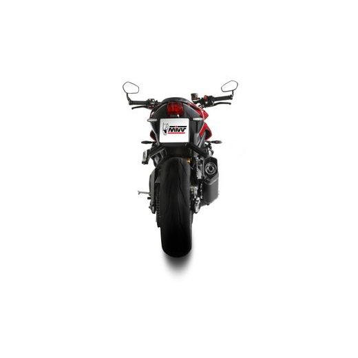 Full exhaust system 3x1 MIVV SR-1 T.026.LR1TB Black titanium