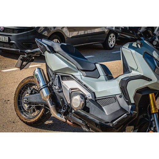 Slip-on exhaust GPR SATINOX H.262.SAT Brushed Stainless steel including removable db killer and link pipe