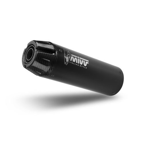 Auspuffendstück MIVV HR-1 H.091.LH1BG Black with carbon cap