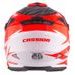 Motocross Helmet CASSIDA CROSS CUP JUNIOR orange fluo / white / black / grey
