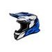 Motocross Helmet CASSIDA CROSS CUP TWO blue/ dark blue/ white M