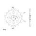 Ritzel SUPERSPROX CST-520:16 16T, 525