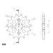 Ritzel SUPERSPROX CST-264:15 15T, 428