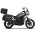 Complete set of SHAD TERRA TR40 adventure saddlebags and SHAD TERRA BLACK aluminium 55L topcase, including mounting kit SHAD Moto Morini X-Cape 649