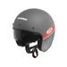 Jet helmet CASSIDA OXYGEN JAWA OHC grey matt/ red / black / white XL