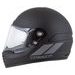 Motocross Helmet CASSIDA FORMX FLATOUT black matt/ dark grey/ black matt peak 2XL