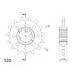 Ritzel SUPERSPROX CST-1269:16 16T, 520