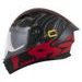 Full face helmet CASSIDA Orbit Multivers black matt,red,gray,yellow L