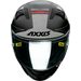 FULL FACE helmet AXXIS GP RACER SV FIBER tech matt gray S
