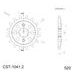 Ritzel SUPERSPROX CST-1041:14 14T, 520