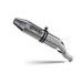 Slip-on exhaust GPR DEEPTONE QUSP.163.DEATV Brushed Stainless steel including removable db killer and link pipe