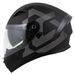 Full face helmet CASSIDA Orbit Grind black matt, gray 2XL