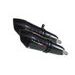 Dual slip-on exhaust GPR NEW GRAND PRIX EVO POPPY D.96.GPAN.PO Carbon look including removable db killers, link pipes and catalysts