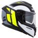 Full face helmet CASSIDA Integral GT 2.0 Ikon white/ fluo yellow/ grey/ black L