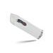 Slip-on exhaust GPR ALBUS CERAMIC FN.5.RACEDB.ALB White glossy including link pipe and removable dbkiller
