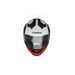 Full face helmet CASSIDA APEX CONTRAST red fluo/ black/ white/ grey S