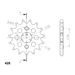 Ritzel SUPERSPROX CST-264:17 17T, 428