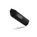 Auspuff komplett GPR FURORE NERO E5.Y.227.2.CAT.FUNE Matte Black including removable db killer and catalyst