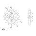 Ritzel SUPERSPROX CST-1263:15 15T, 428