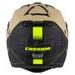 Motocross Helmet CASSIDA CROSS CUP 2 NAPA JUNIOR sand/green/yellow fluo/black matt L
