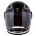 Full face helmet CASSIDA Fibre Jawa Sport black/ silver/ gold S
