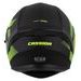 Full face helmet CASSIDA Orbit Grind black matt, yellow fluo M
