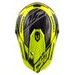 Motocross Helmet CASSIDA CROSS CUP JUNIOR yellow fluo / black / grey