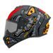 FULL FACE helmet AXXIS DRAKEN S dinotoon matt S