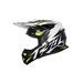 Motocross Helmet CASSIDA CROSS CUP TWO white/ yellow fluo/ black/ grey 2XL
